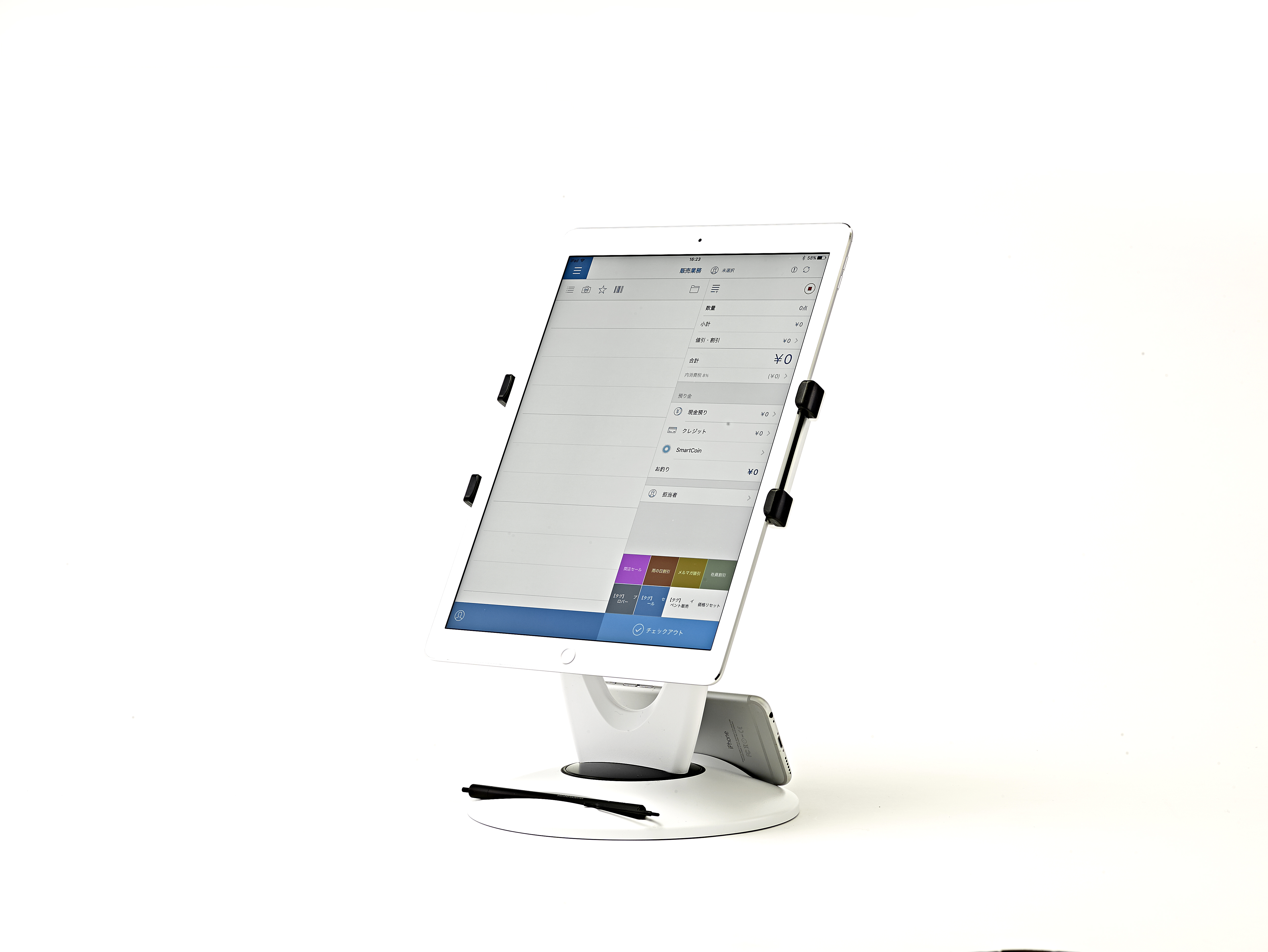 【中古品】エフケイシステム タブレットスタンド US-5025ALL-in
