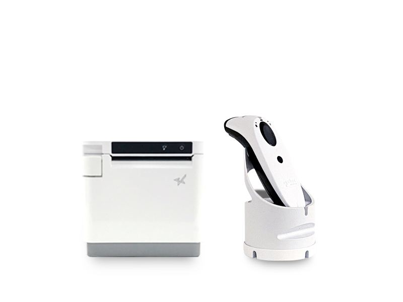 レシートプリンター mC-Print3 x SocketScan S700 Smaregi